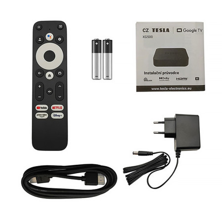 Prijímač smart TV BOX TESLA MediaBox XG500