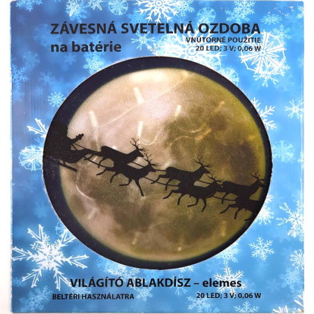Vianočná dekorácia VODO20/soby
