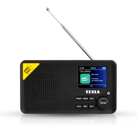 Rádio prenosné TESLA DAB65 s bluetooth a DAB+