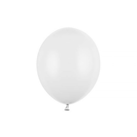 Hračka sada balónov 30cm 100ks biele BALOONS STRONG SB14P-008