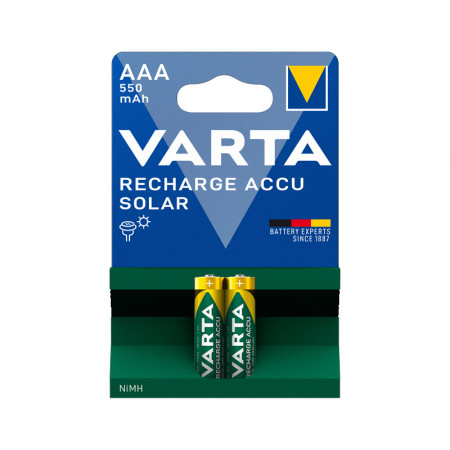 Batéria VARTA RC03 550mAh Ni-Mh 2blister HR03/2 567333/2 do solárnych svietidiel