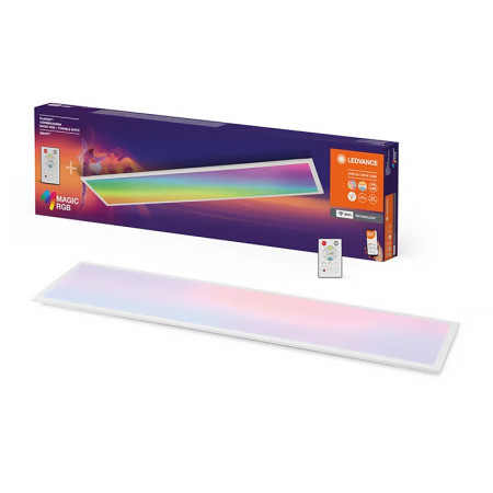 Svietidlo LEDVANCVE SMART WIFI PLANON MAGIC 120x30 36W RGB+TW CCT + D.O.