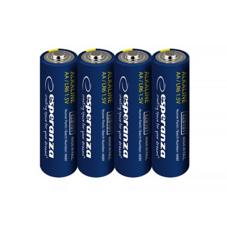 Batéria ESPERANZA LR06/AA alkalická 4shrink