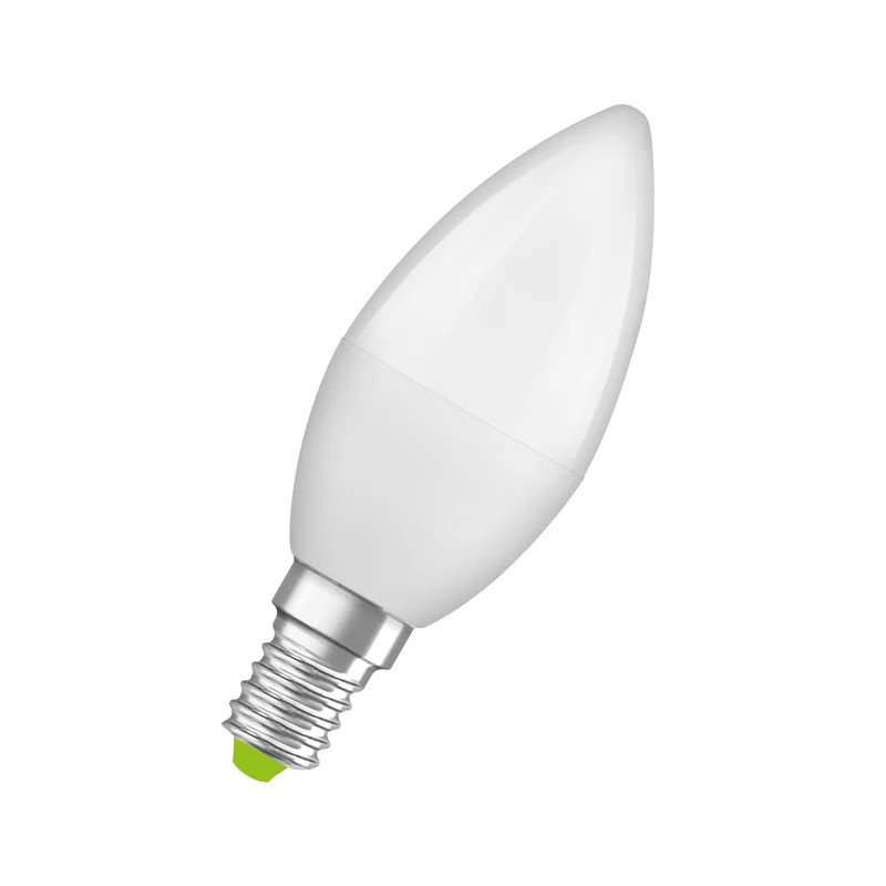 Žiarovka LEDVANCE LED RPCLB40 E14 4,9W/827 sviečka VC RECYCLED PLASTIC