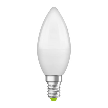 Žiarovka LEDVANCE LED RPCLB40 E14 4,9W/827 sviečka VC RECYCLED PLASTIC