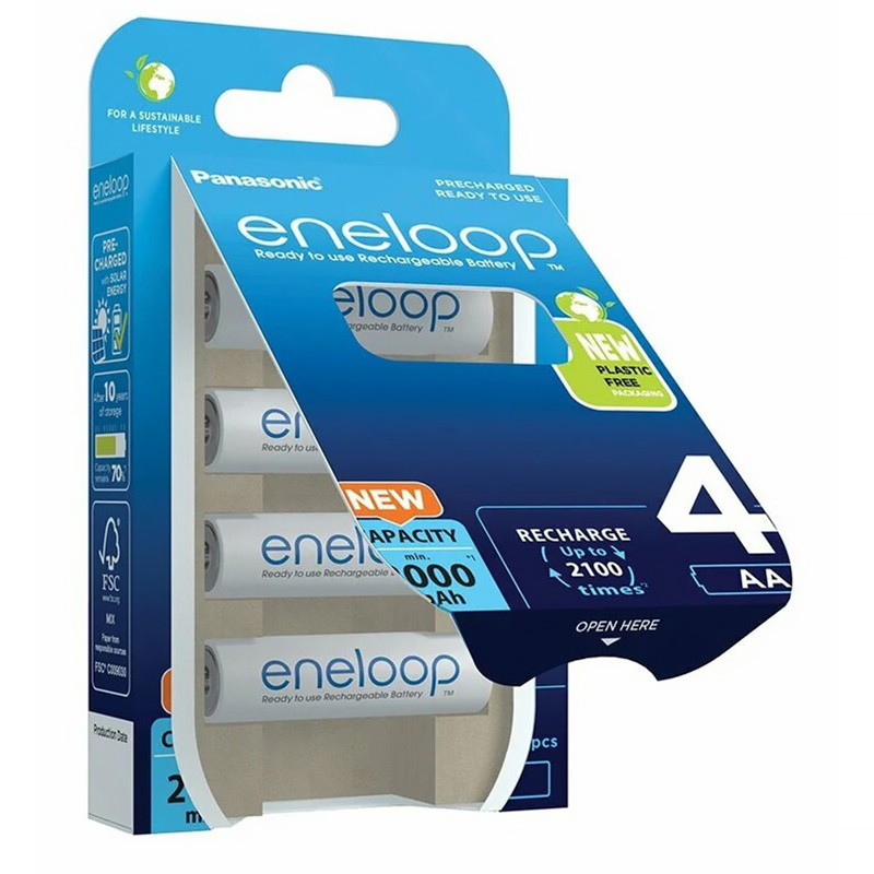 Batéria ENELOOP RC06 2000mAh 4blister WHITE