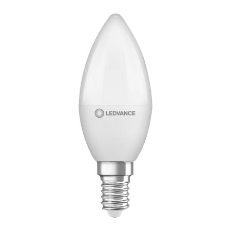 Žiarovka LEDVANCE LED CLB40 E14 4,9W/827 sviečka PMC