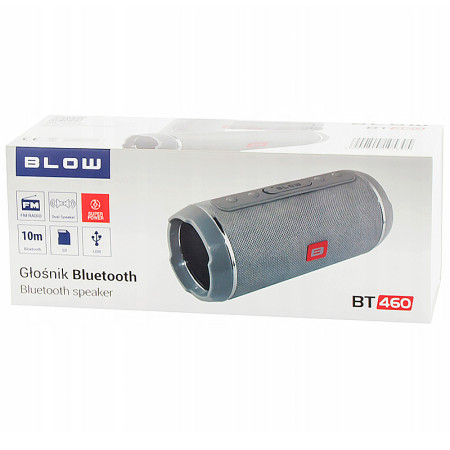 Reproduktor prenosný BLUETOOTH BLOW BT460 sivý (-% po oprave)