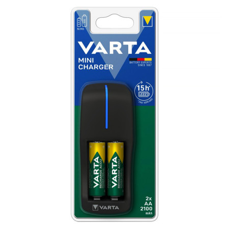 Nabíjačka VARTA Mini 2xAA 2100mAh 57646-451