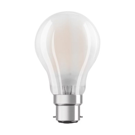 Žiarovka OSRAM LED SCLA60 B22d 6,5W/840 FILAMENT GLFR matná