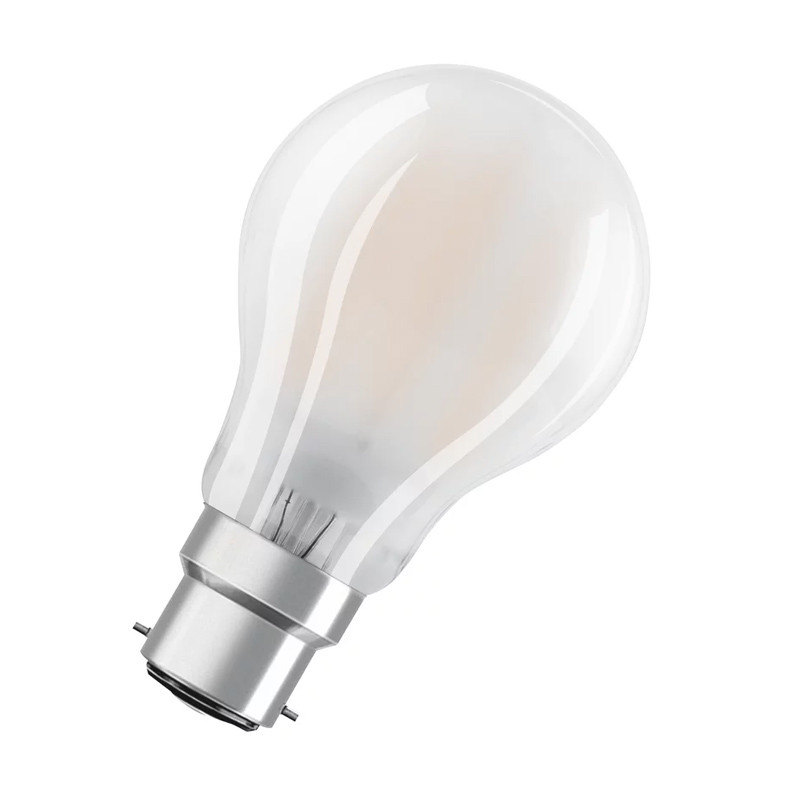 Žiarovka OSRAM LED SCLA60 B22d 6,5W/840 FILAMENT GLFR matná