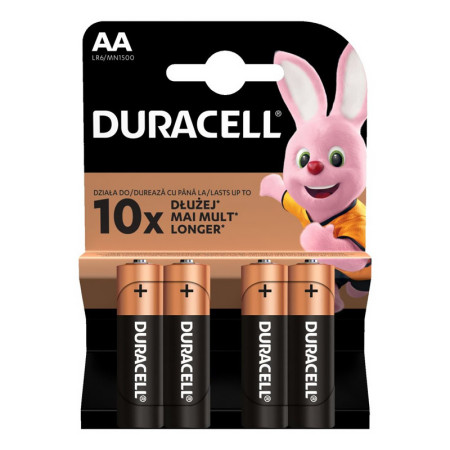 Batéria DURACELL LR06/AA BASIC alkalická 4blister MN1500/4BL