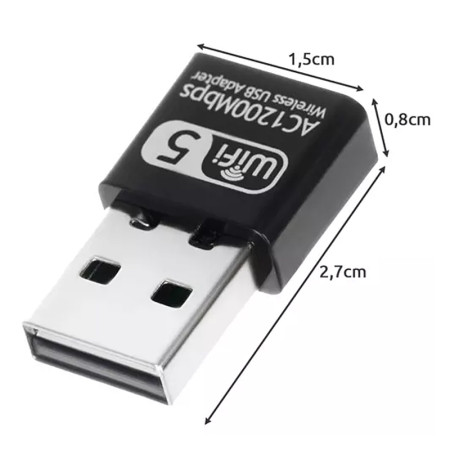 USB WiFi ADAPTÉR 1200Mbps