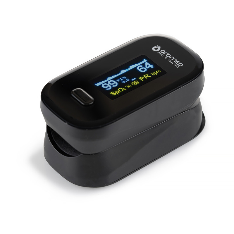 Pulzometer na prst OXYMETER OROMED ORO-OXIMETER BLACK