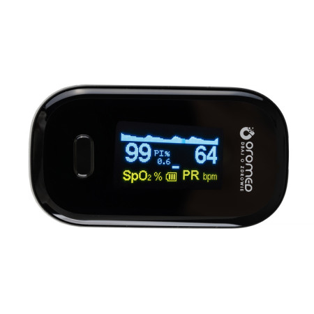 Pulzometer na prst OXYMETER OROMED ORO-OXIMETER BLACK