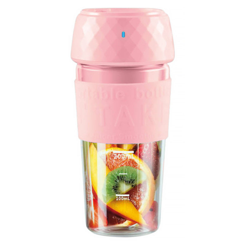 Mixér prenosný nabíjateľný OROMED ORO-JUICE CUP USB PINK