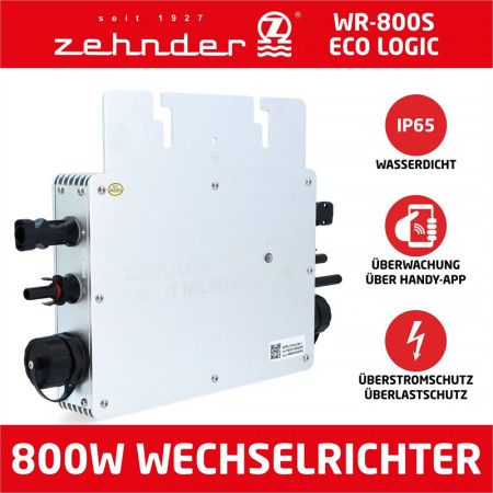 Smart micro inverter ZEHNDER WR-800S Ecologic