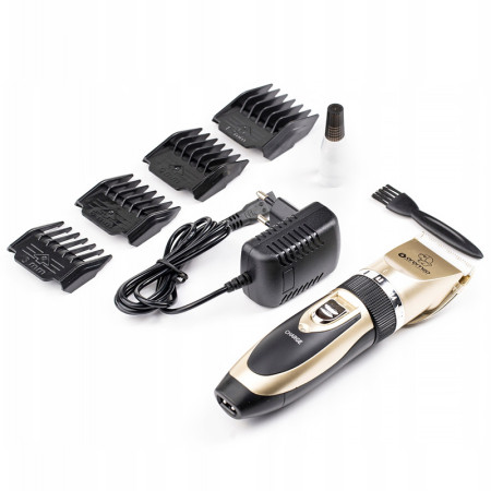 Strojček strihací pre psy nabíjateľný OROMED ORO-PET CLIPPER GOLD