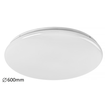 Stropnica LED 600mm 60w 3-6500K CCT+DO biela 4800lm RABALUX 5450 DANNY