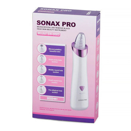 Vákuová odsávačka na akné a čierne bodky SONAX PRO NS-0003