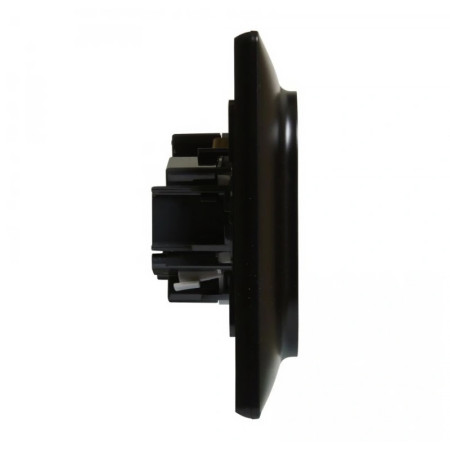 Dvojzásuvka VALENA LIFE čierna 756376 šikmá