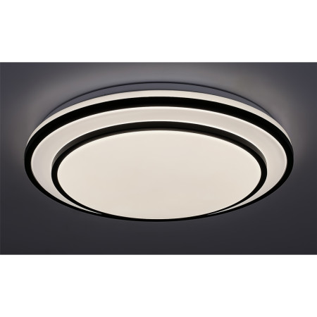 Stropnica LED 490mm 40w 3-6500K CCT+DO  čierna 2700lm RABALUX 2130 LUPITA