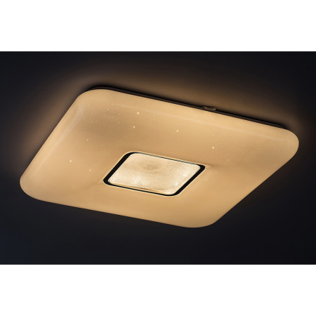 Stropnica LED 440mm 72w 3-6500K CCT+DO chrómová 6800lm RABALUX 4634 TAYLA