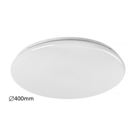 Stropnica LED 400mm 36w 3-6500K CCT+DO biela 3000lm RABALUX 5449 DANNY