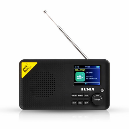 Rádio prenosné TESLA DAB65 s bluetooth a DAB+(-% po oprave)