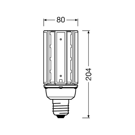 Žiarovka OSRAM LED HQL LED E40 46W/840 6000lm