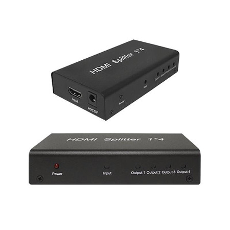 Rozbočovač HDMI IN 1xHDMI-4xHDMI OUT LTC HD50