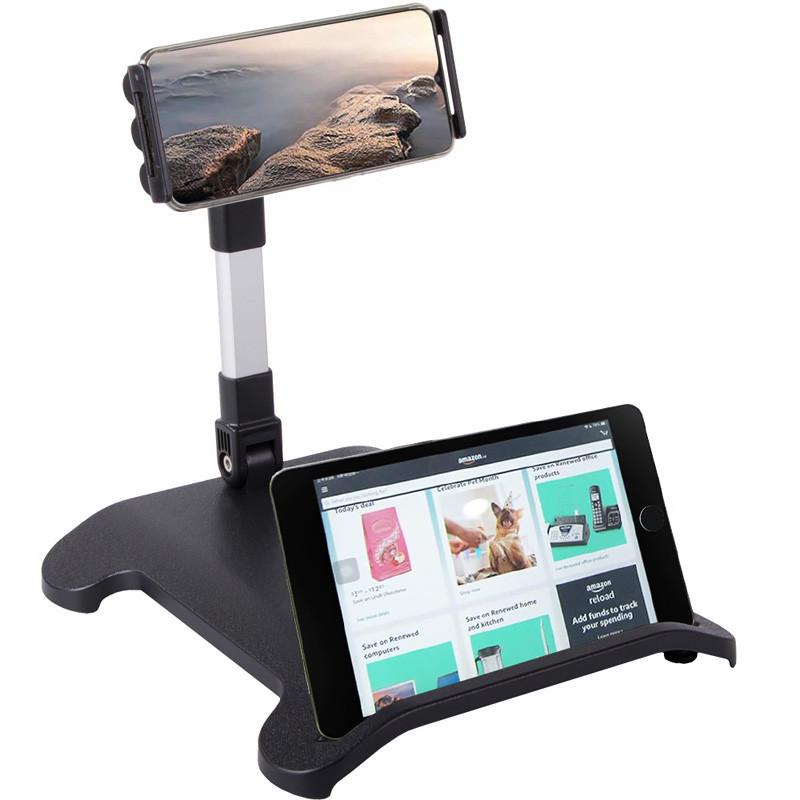 Držiak mobilu a tabletu na stôl skladací DUAL STAND Z9