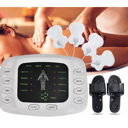 Svalový elektrostimulátor nervových svalov EMS DIGITAL THERAPY MASSAGER XTK-7005