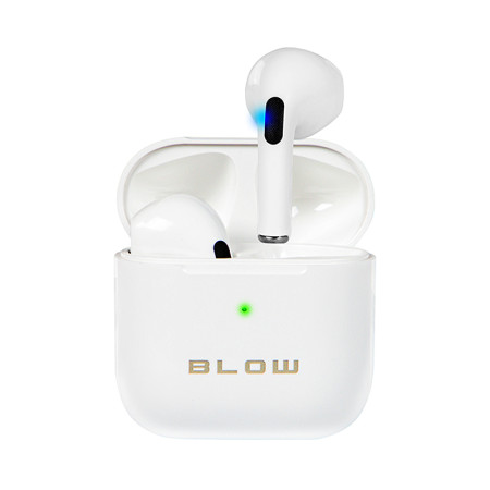 Slúchadlá BLUETOOTH do uši BLOW Earbuds i15 WHITE X-BASS TWS