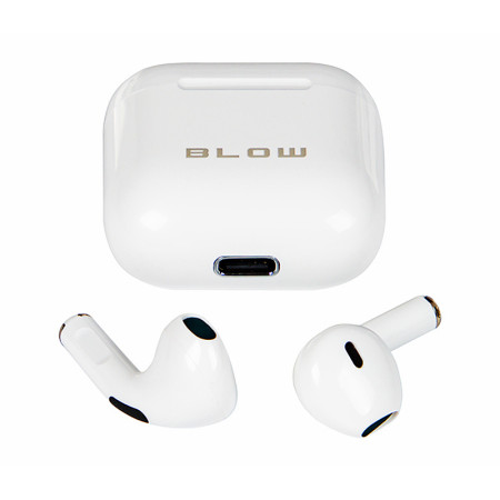 Slúchadlá BLUETOOTH do uši BLOW Earbuds i15 WHITE X-BASS TWS