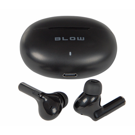 Slúchadlá BLUETOOTH do uši BLOW Earbuds BTE600 BLACK X-BASS TWS