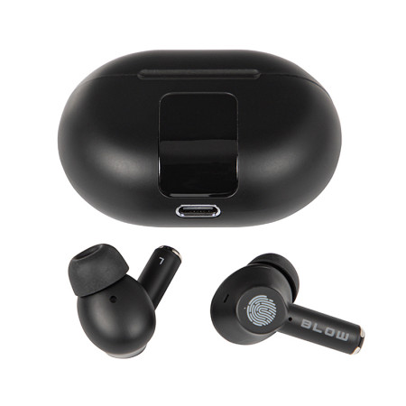 Slúchadlá BLUETOOTH do uši BLOW Earbuds PRO ENC BLACK TWS