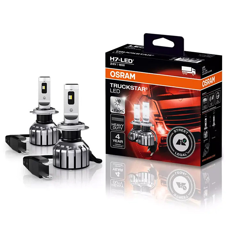 Žiarovka OSRAM AUTO TRUCKSTAR LED H7 24V 18W PX26d 64215DWTS