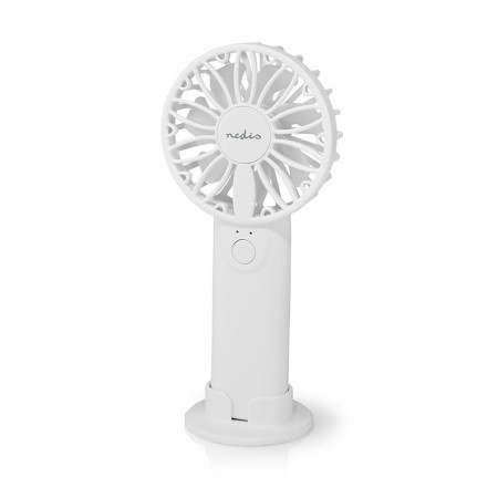 Ventilátor mini ručný Nedis FNHH1WT