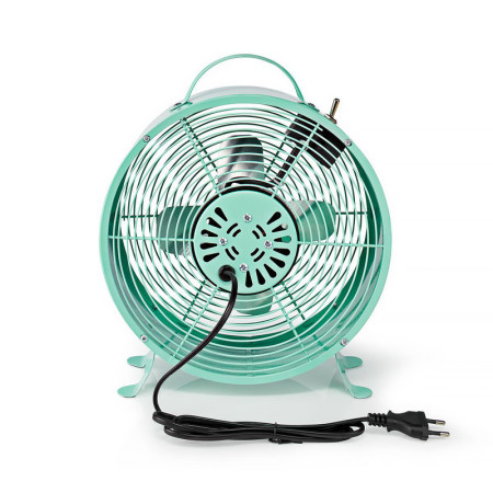 Ventilátor stolový  25cm 20W  Nedis FNCL10TQ20 tyrkysový