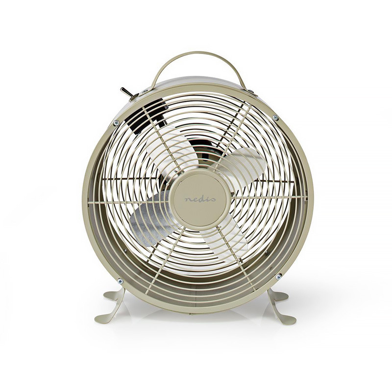 Ventilátor stolový  25cm 20W  Nedis  FNCL10GY20 šedý