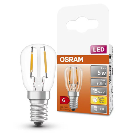 Žiarovka OSRAM LED E14 1.6W/827 do chladničky FILAMENT 50lm