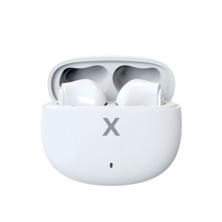 Slúchadlá BLUETOOTH do uši MAXLIFE MXBE-03 WHITE TWS