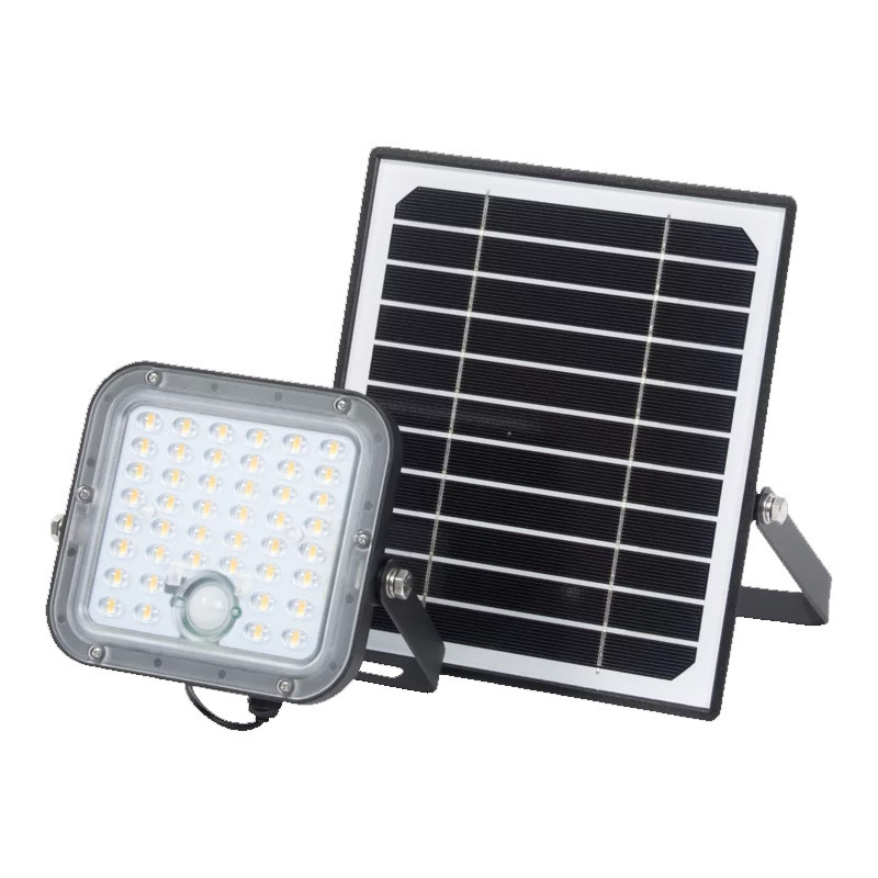 Reflektor LED so solárnym panelom+PIR LEDVANCE ENDURA FLOOD SPLIT SOLAR 10W/4000K 1450lm