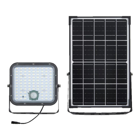 Reflektor LED so solárnym panelom+PIR LEDVANCE ENDURA FLOOD SPLIT SOLAR 30W/4000K 4550lm