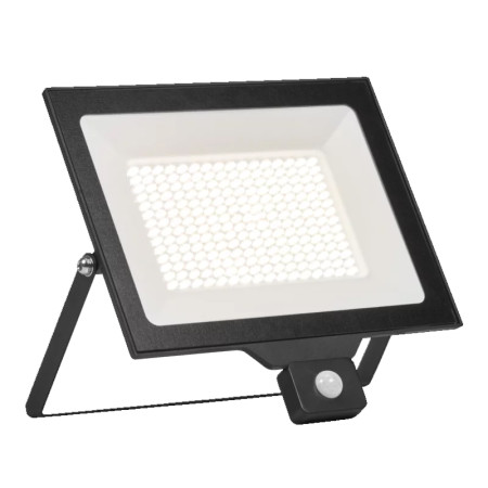 Reflektor LED 150W+PIR 4000K BK LEDVANCE FL ESSENTIAL SENSOR