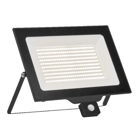 Reflektor LED 200W+PIR 4000K BK LEDVANCE FL ESSENTIAL SENSOR