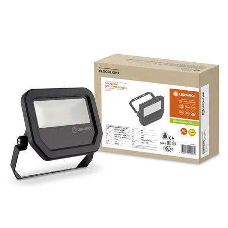 Reflektor LED 20W 3000K BK LEDVANCE FL PFM 20W/3000K SYM 100 BK