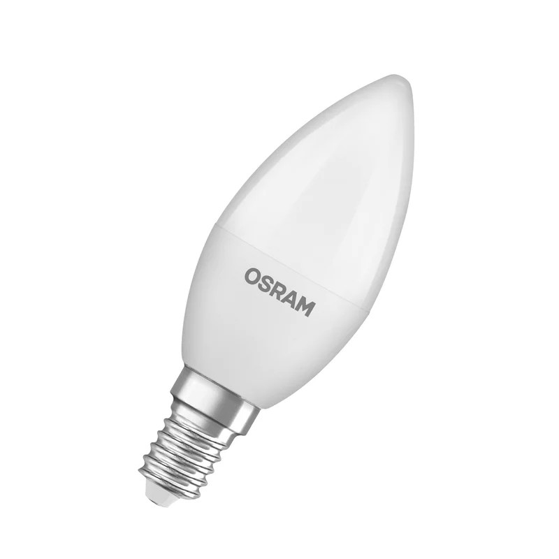 Žiarovka OSRAM LED SCLB40 E14 4.9W/827 sviečka