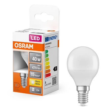 Žiarovka OSRAM LED SCLP40 E14 5.5W/827 ilumka